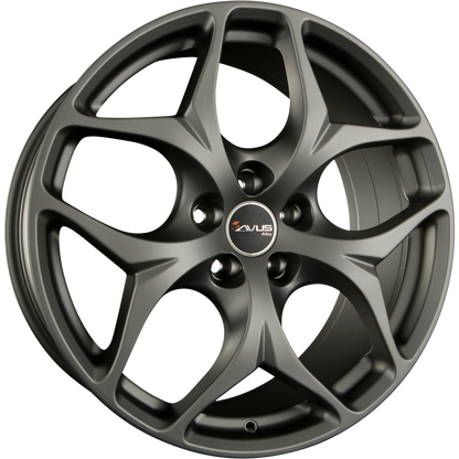 Avus Racing AC-MB2 Matt Anthracite Alufelge 9x20 Zoll ET35 LK 5x112 ML73.1 – Bild 2