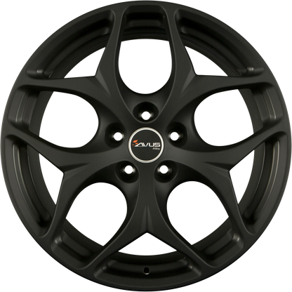 Avus Racing AC-MB2 Matt Black Alufelge 9x20 Zoll ET35 LK 5x112 ML73.1