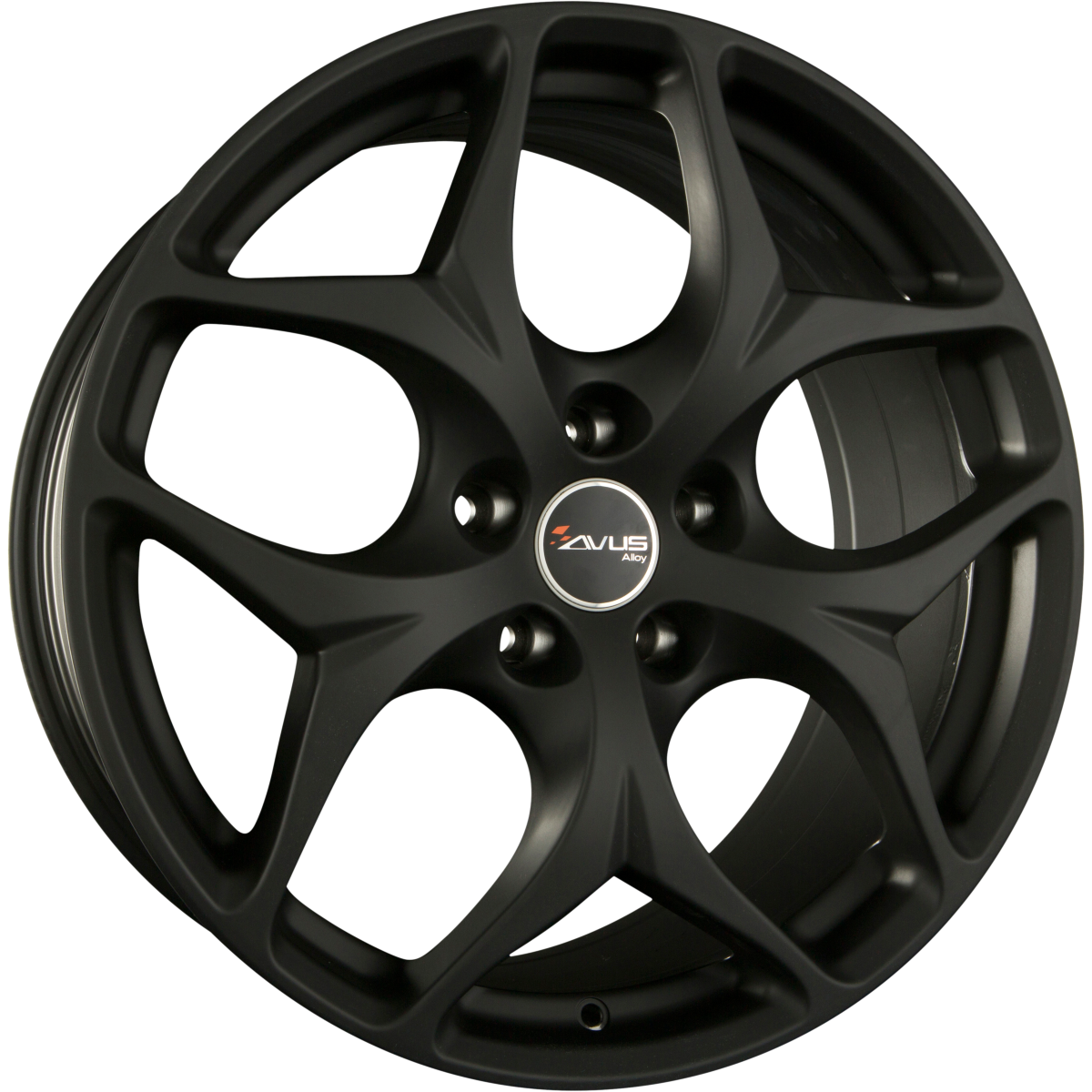 Avus Racing AC-MB2 Matt Black Alufelge 9x20 Zoll ET35 LK 5x112 ML73.1 – Bild 2