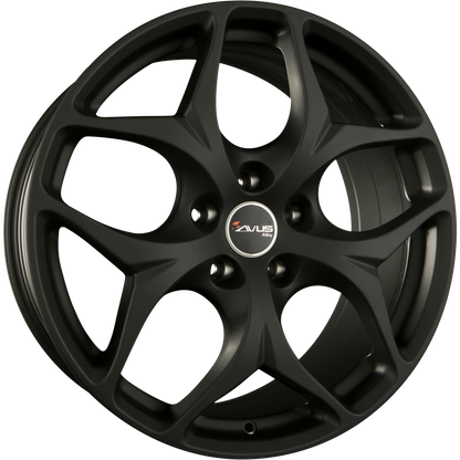 Avus Racing AC-MB2 Matt Black Alufelge 9x20 Zoll ET35 LK 5x112 ML73.1 – Bild 2
