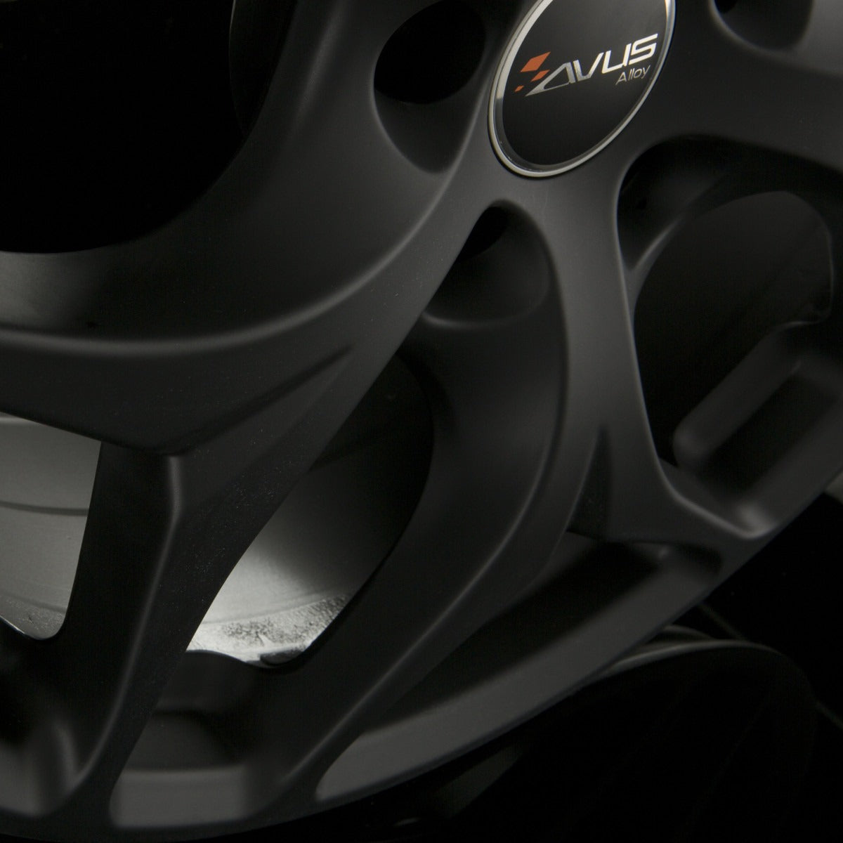 Avus Racing AC-MB2 Matt Black Alufelge 9x20 Zoll ET35 LK 5x112 ML73.1 – Bild 3