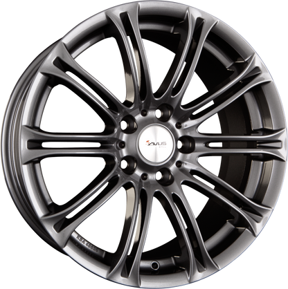 Avus Racing AC-MB1 Anthracite Alufelge 8.5x18 Zoll ET33 LK 5x120 ML72.6 – Bild 2