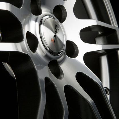 Avus Racing AF9 Anthracite Polished Alufelge 8.5x19 Zoll ET30 LK 5x112 ML66.6 – Bild 5