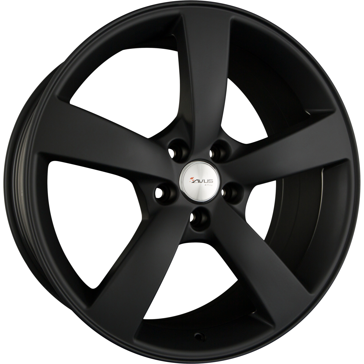 Avus Racing AF10 Matt Black Alufelge 9x20 Zoll ET35 LK 5x112 ML66.6 – Bild 2