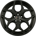 Avus Racing AC-MB2 Matt Black Alufelge 8.5x18 Zoll ET43 LK 5x112 ML66.45