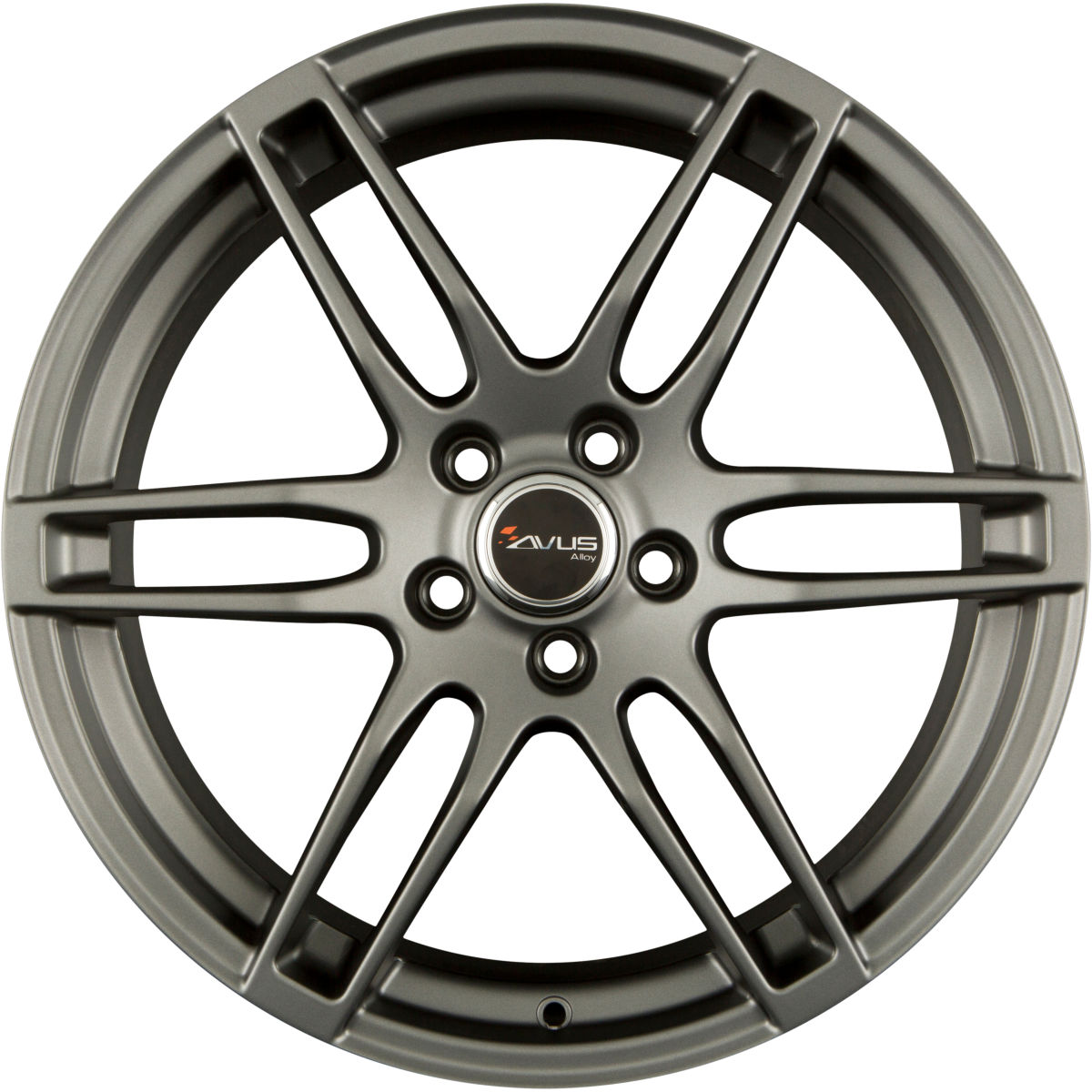 Avus Racing AF9 Matt Anthracite Alufelge 7.5x17 Zoll ET35 LK 5x112 ML66.6
