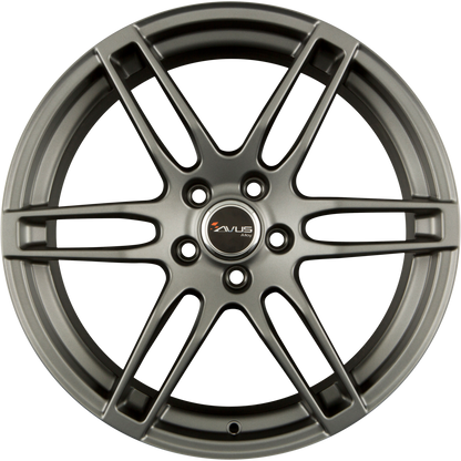 Avus Racing AF9 Matt Anthracite Alufelge 7.5x17 Zoll ET35 LK 5x112 ML66.6