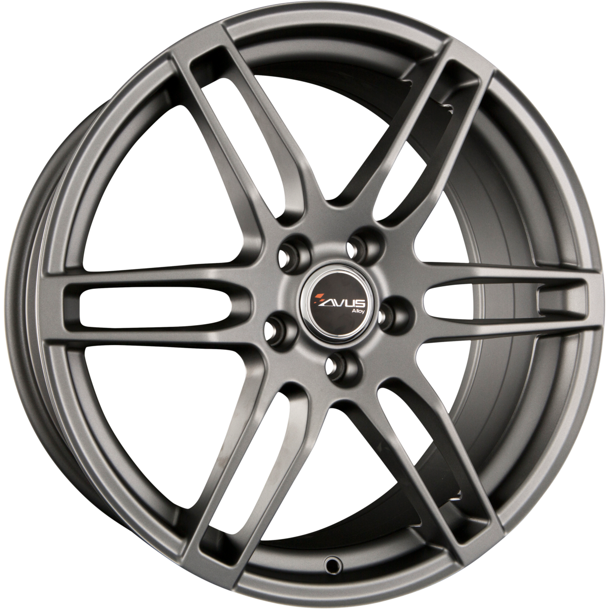 Avus Racing AF9 Matt Anthracite Alufelge 7.5x17 Zoll ET35 LK 5x112 ML66.6 – Bild 2