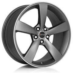 Avus Racing AF10 matt anthracite polished Alufelge 9.5x19 Zoll ET45 LK 5x112 ML66.5