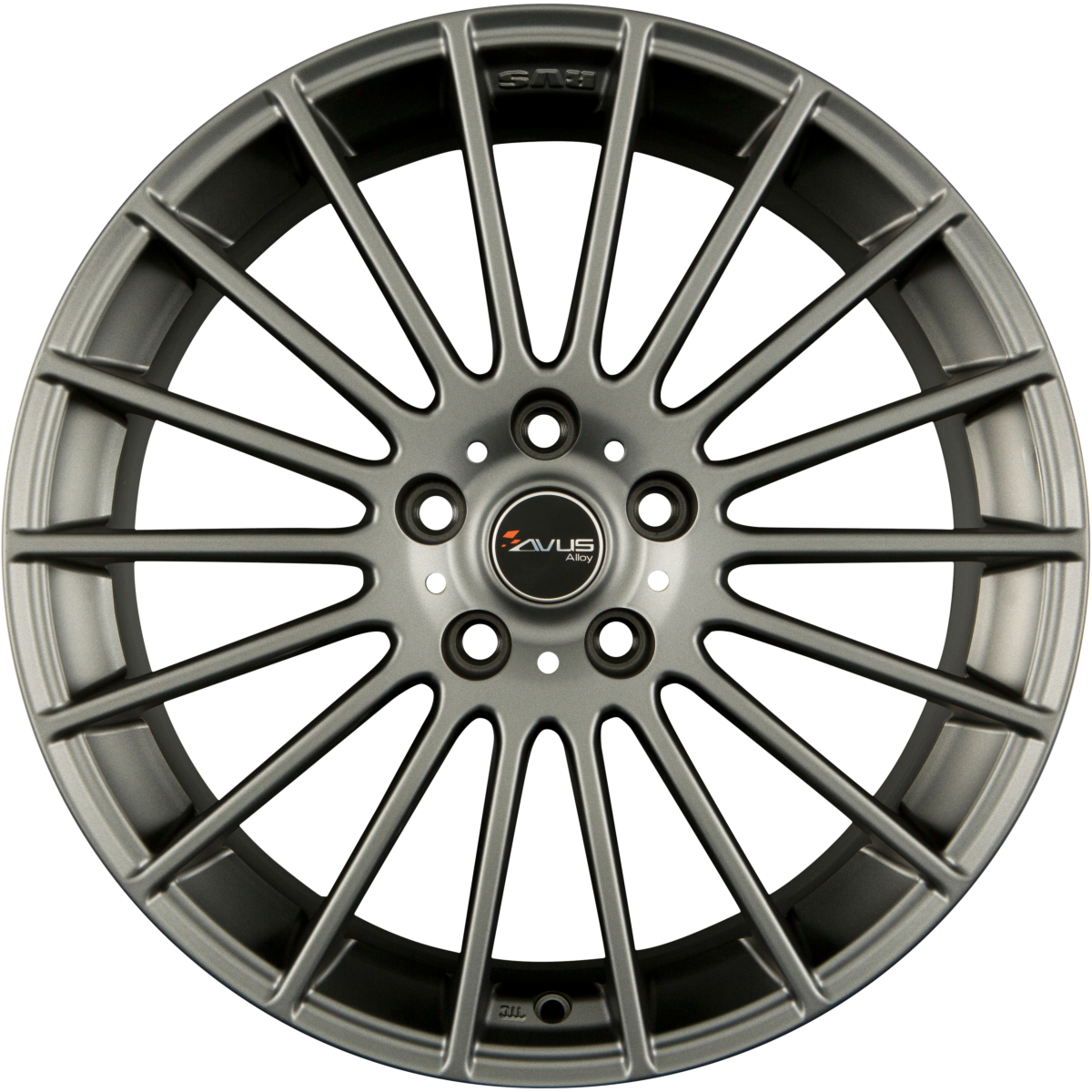 Avus Racing AC-M03 Matt Anthracite Alufelge 8x19 Zoll ET45 LK 5x114.3 ML73.1