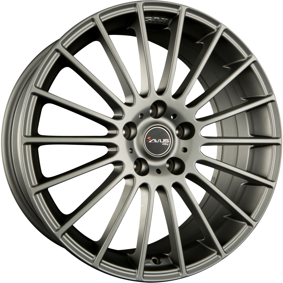 Avus Racing AC-M03 Matt Anthracite Alufelge 8x19 Zoll ET45 LK 5x114.3 ML73.1 – Bild 2