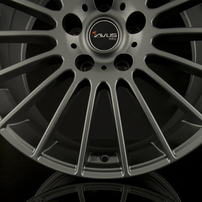 Avus Racing AC-M03 Matt Anthracite Alufelge 8x19 Zoll ET45 LK 5x114.3 ML73.1 – Bild 5