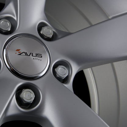 Avus Racing AF10 Hyper Silver Alufelge 9x20 Zoll ET45 LK 5x114.3 ML73.1 – Bild 5