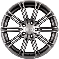 Avus Racing AC-MB1 Anthracite Polished Alufelge 9.5x20 Zoll ET45 LK 5x120 ML72.6