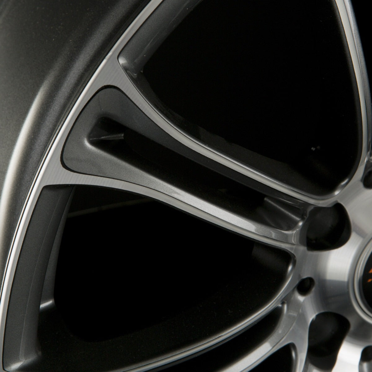 Avus Racing AC-MB1 Anthracite Polished Alufelge 9.5x20 Zoll ET45 LK 5x120 ML72.6 – Bild 3