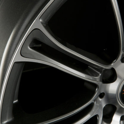 Avus Racing AC-MB1 Anthracite Polished Alufelge 9.5x20 Zoll ET45 LK 5x120 ML72.6 – Bild 3