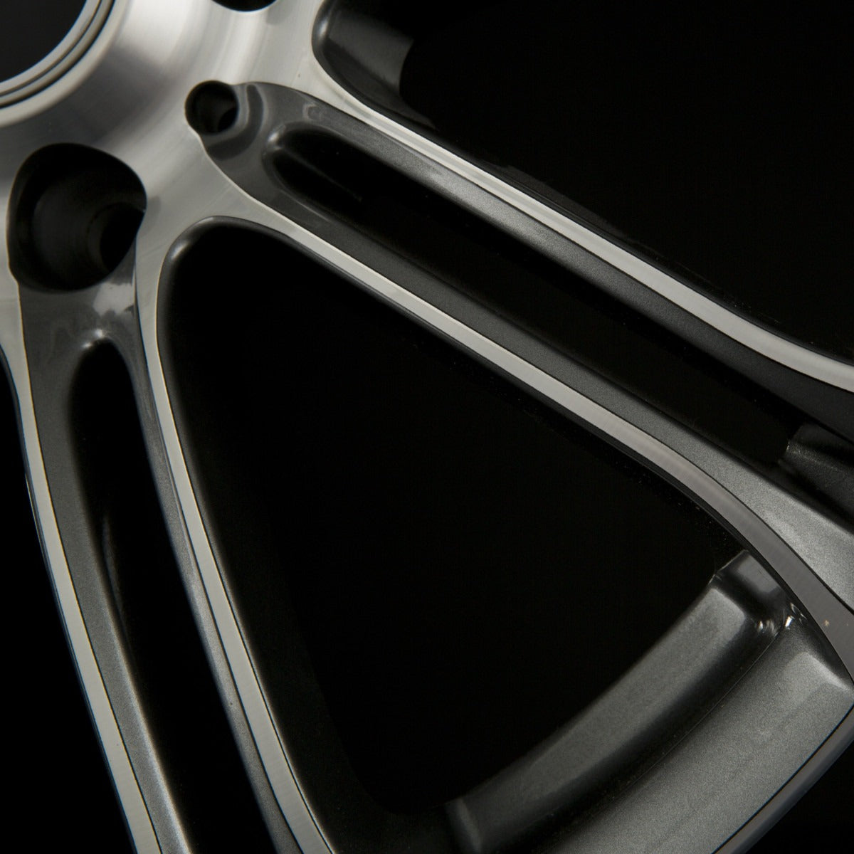Avus Racing AC-MB1 Anthracite Polished Alufelge 9.5x20 Zoll ET45 LK 5x120 ML72.6 – Bild 5