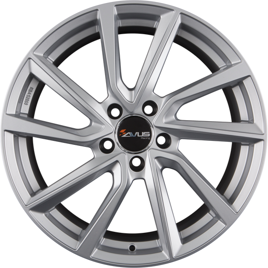 Avus Racing AC-518 Hyper Silver Alufelge 7x17 Zoll ET40 LK 5x112 ML57.1