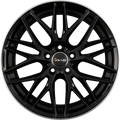 Avus Racing AF19 Black Polished Lip Alufelge 8x18 Zoll ET35 LK 5x112 ML66.6