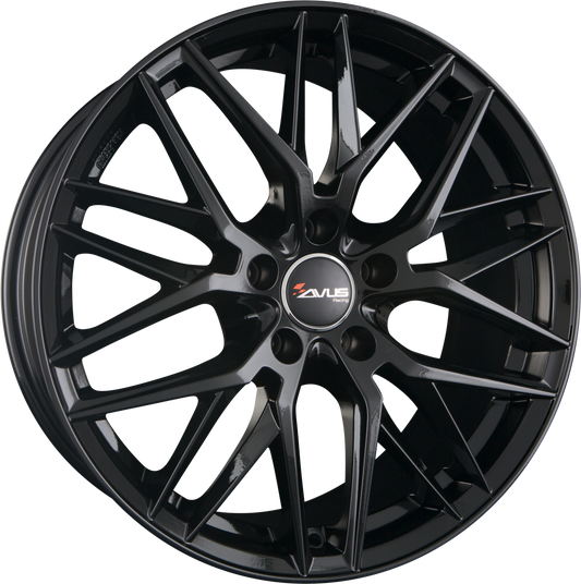 Avus Racing AF19 Black Alufelge 8x18 Zoll ET45 LK 5x112 ML66.6 – Bild 2