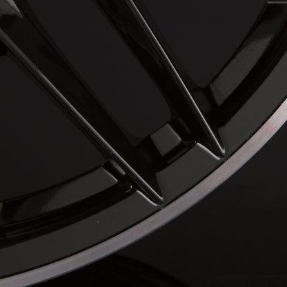 Avus Racing AF19 Black Polished Alufelge 8x18 Zoll ET30 LK 5x112 ML66.6 – Bild 5