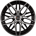 Avus Racing AF19 Black Polished Alufelge 8x18 Zoll ET45 LK 5x112 ML66.6