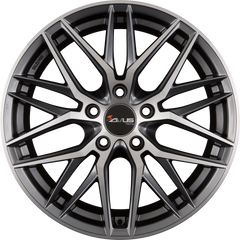 Avus Racing AF19 Anthracite Polished Alufelge 8x18 Zoll ET45 LK 5x120 ML72.6
