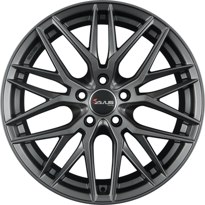 Avus Racing AF19 Anthracite Alufelge 8.5x19 Zoll ET35 LK 5x112 ML66.6