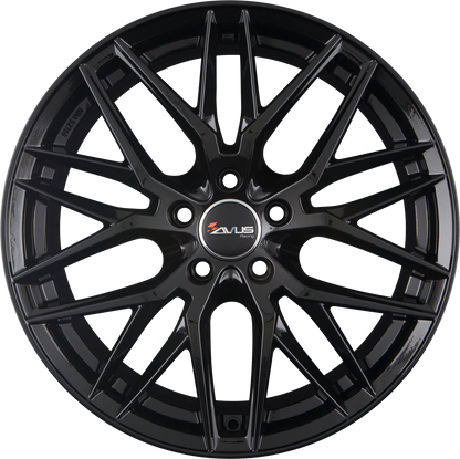 Avus Racing AF19 Black Alufelge 8.5x19 Zoll ET30 LK 5x112 ML66.6