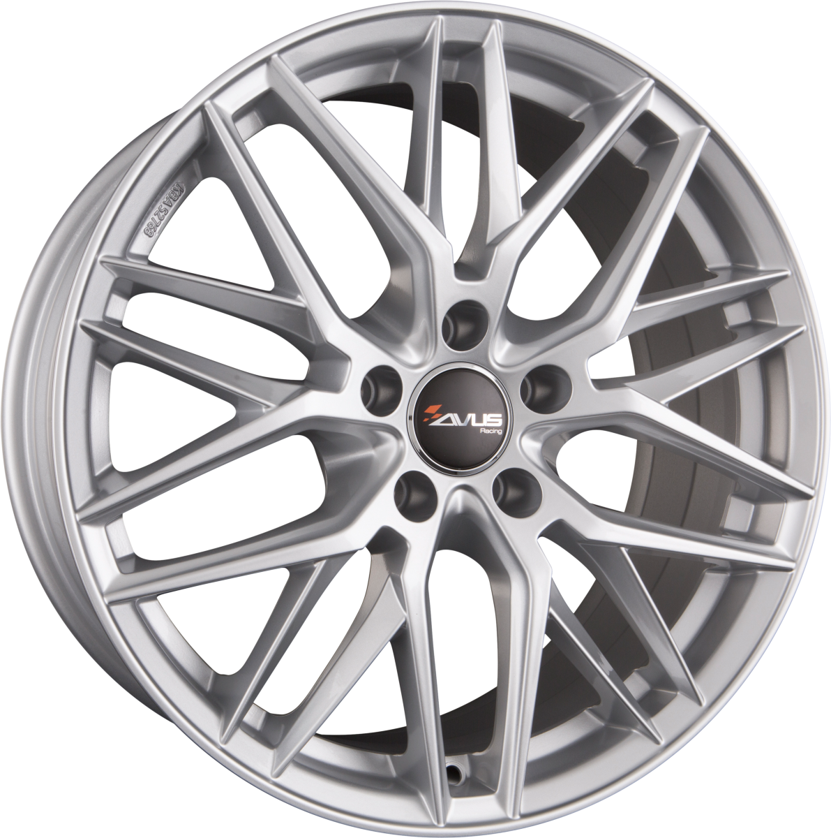 Avus Racing AF19 Hyper Silver Alufelge 8.5x19 Zoll ET30 LK 5x112 ML66.6 – Bild 2