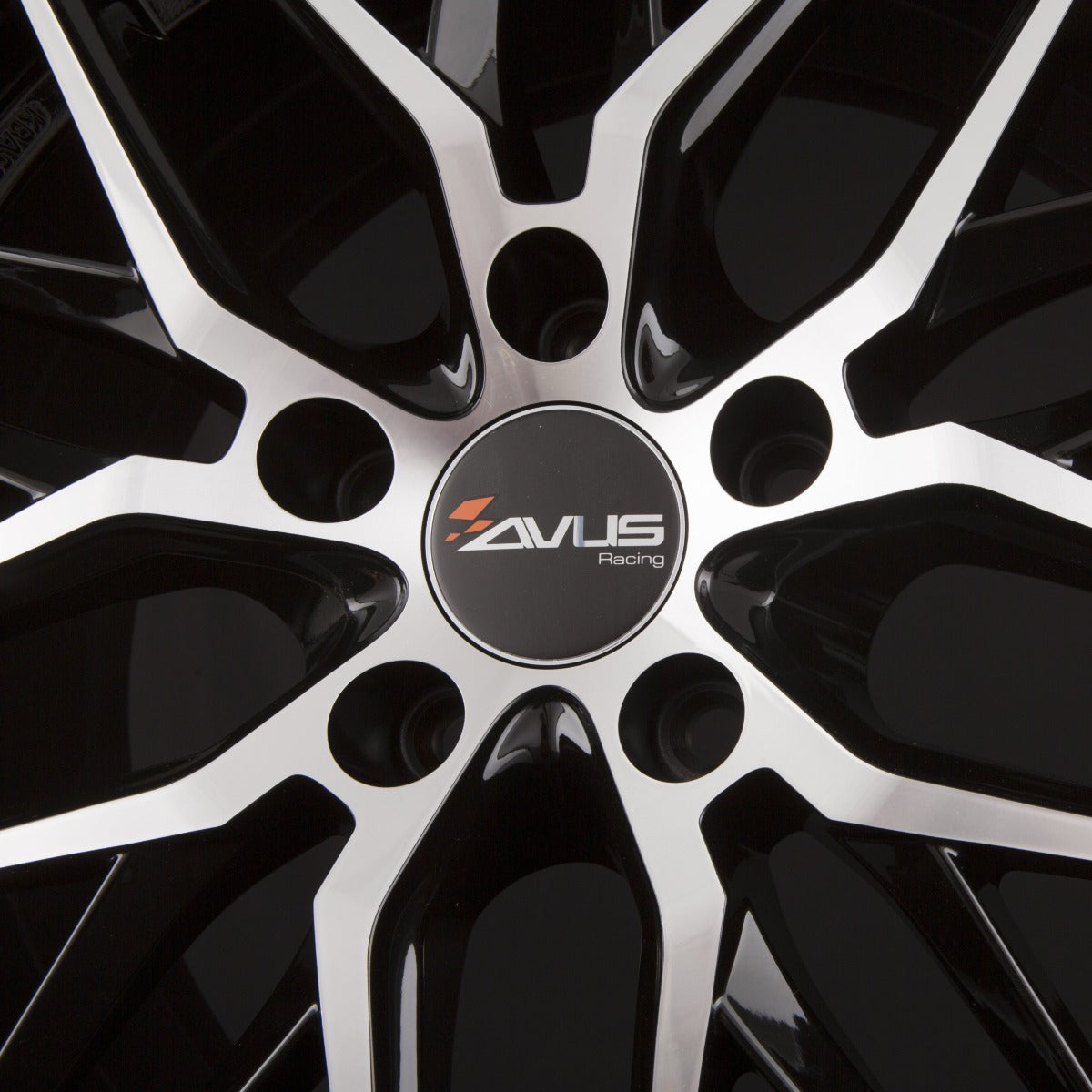 Avus Racing AF19 Black Polished Alufelge 8.5x19 Zoll ET30 LK 5x112 ML66.7 – Bild 4