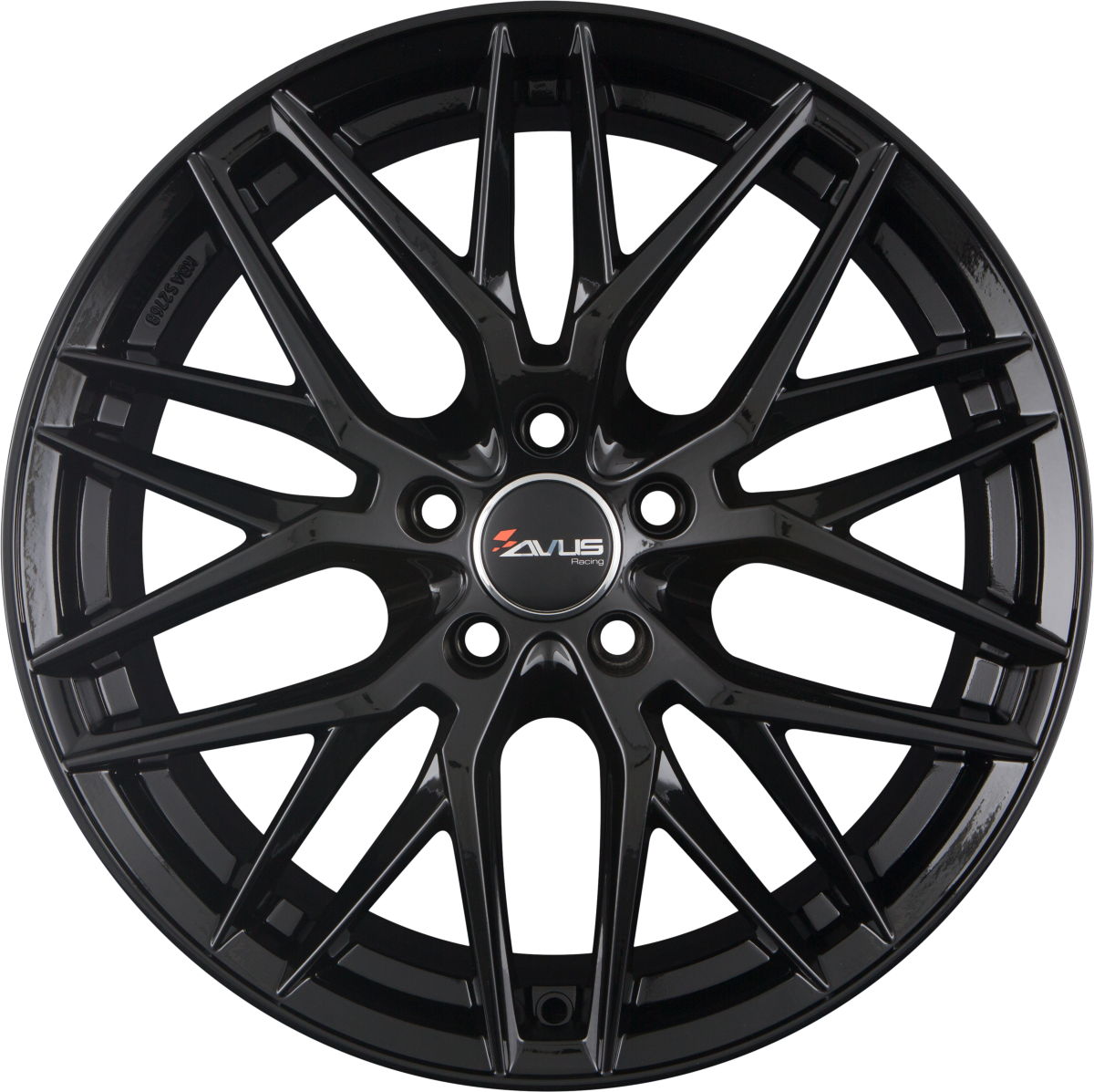 Avus Racing AF19 Black Alufelge 8.5x19 Zoll ET45 LK 5x112 ML66.6