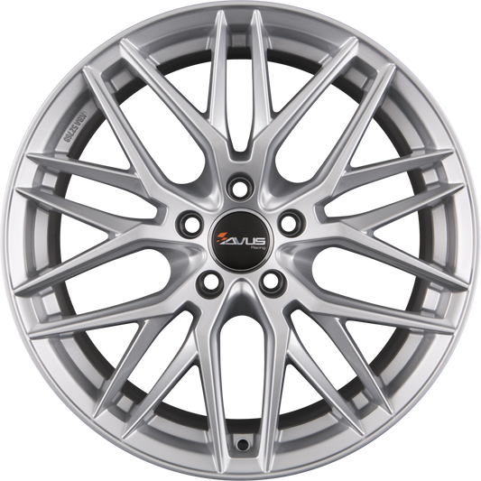 Avus Racing AF19 Hyper Silver Alufelge 8.5x19 Zoll ET45 LK 5x112 ML66.6