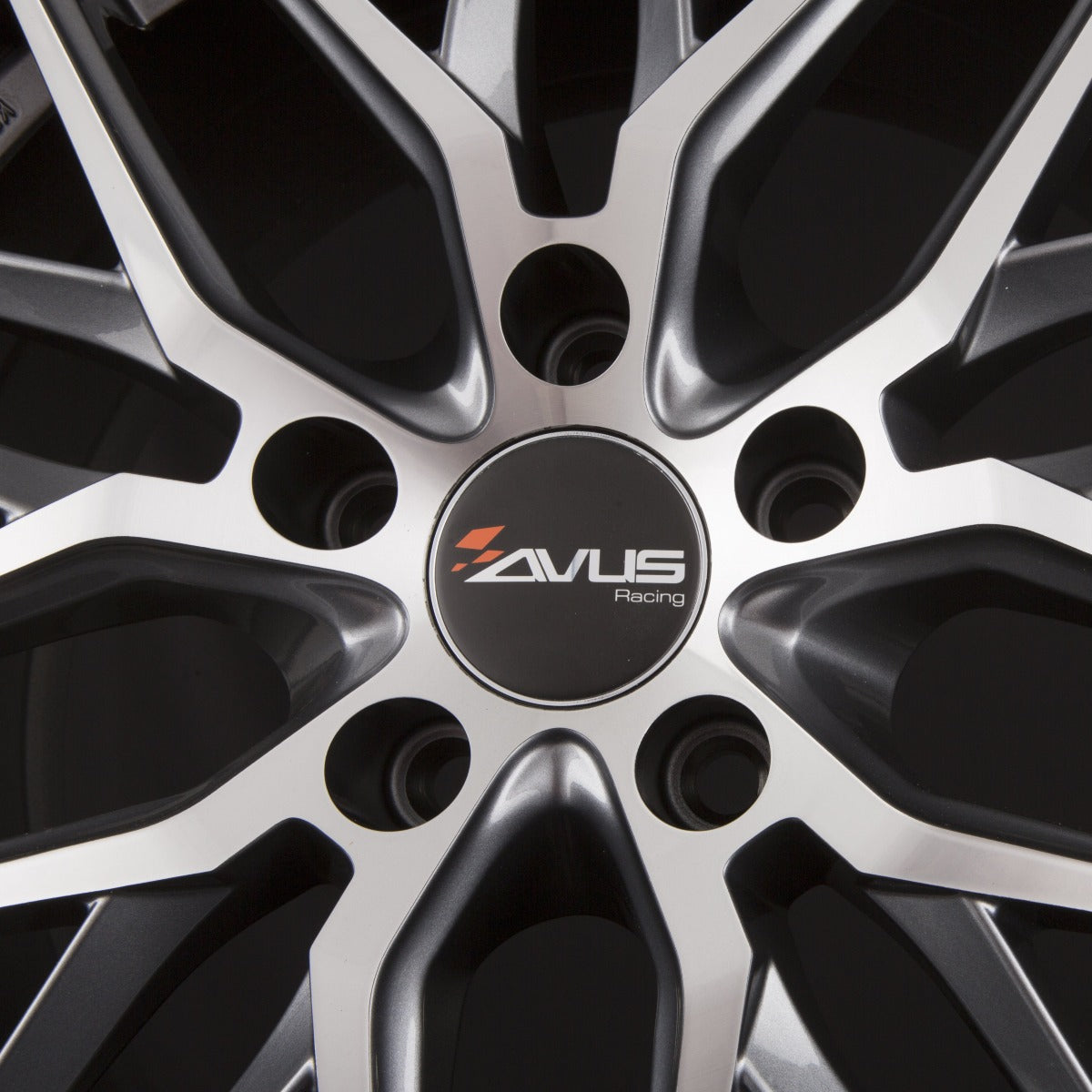 Avus Racing AF19 Anthracite Polished Alufelge 8.5x19 Zoll ET35 LK 5x120 ML72.6 – Bild 4