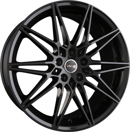 Avus Racing AC-MB5 Black Alufelge 8x18 Zoll ET45 LK 5x112 ML66.6 – Bild 2