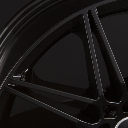 Avus Racing AC-MB5 Black Alufelge 8x18 Zoll ET45 LK 5x112 ML66.6 – Bild 3