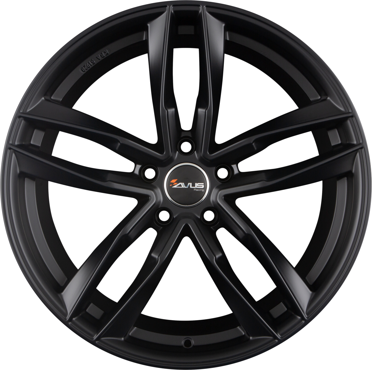 Avus Racing AF16 matt black Alufelge 9x20 Zoll ET45 LK 5x120 ML65.1