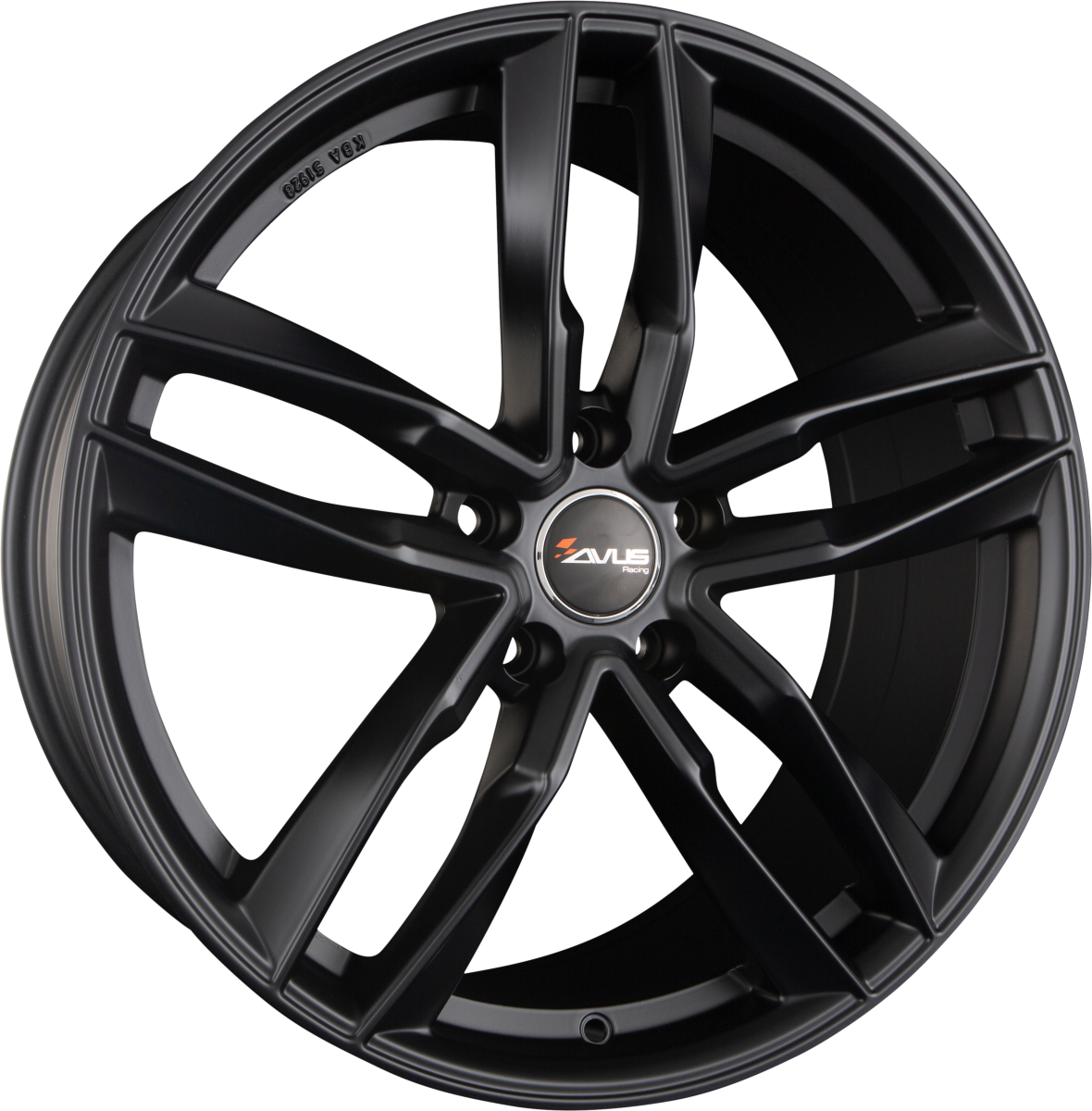 Avus Racing AF16 matt black Alufelge 9x20 Zoll ET45 LK 5x120 ML65.1 – Bild 2