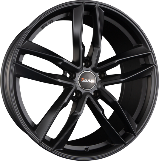 Avus Racing AF16 matt black Alufelge 9x20 Zoll ET35 LK 5x112 ML66.6 – Bild 2