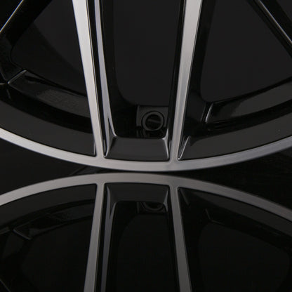 MV7-Wheels M08 Black Front Polished Alufelge 8.5x19 Zoll ET35 LK 5x112 ML66.6 – Bild 4