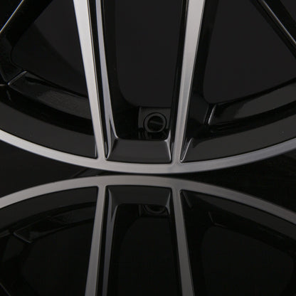 MV7-Wheels M08 Black Front Polished Alufelge 8.5x19 Zoll ET45 LK 5x112 ML66.6 – Bild 4