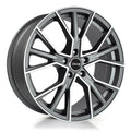 Avus Racing AF18 matt anthracite polished Alufelge 9x22 Zoll ET40 LK 5x108 ML63.4