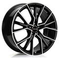 Avus Racing AF18 black polished Alufelge 10.5x22 Zoll ET43 LK 5x112 ML66.7