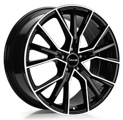 Avus Racing AF18 black polished Alufelge 10.5x22 Zoll ET43 LK 5x112 ML66.7