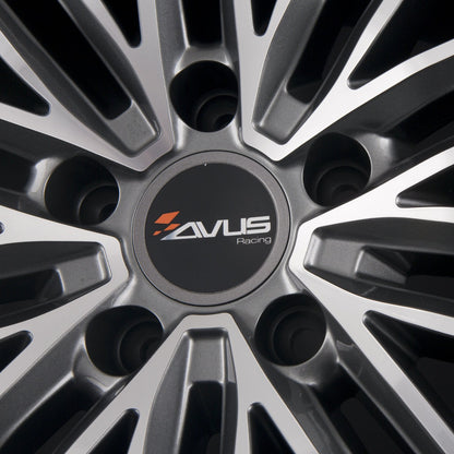 Avus Racing AC-M08 Anthracite Polished Alufelge 9x20 Zoll ET26 LK 5x112 ML66.6 – Bild 4