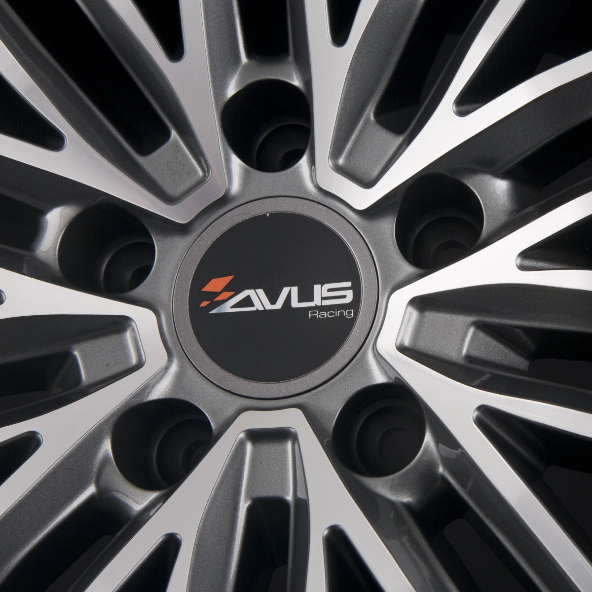 Avus Racing AC-M08 Anthracite Polished Alufelge 9x20 Zoll ET33 LK 5x112 ML66.6 – Bild 4