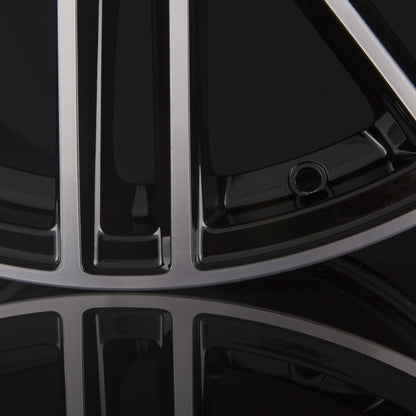 Avus Racing AC-M08 Black Polished Alufelge 9x20 Zoll ET25 LK 5x112 ML66.6 – Bild 3