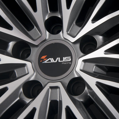 Avus Racing AC-M08 Anthracite Polished Alufelge 9x20 Zoll ET40 LK 5x112 ML66.6 – Bild 4