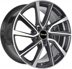 Avus Racing AC-518 matt anthracite polished Alufelge 7.5x20 Zoll ET44 LK 5x112 ML57.1