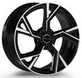 Avus Racing AF20 black polished Alufelge 8.5x20 Zoll ET32 LK 5x112 ML66.6